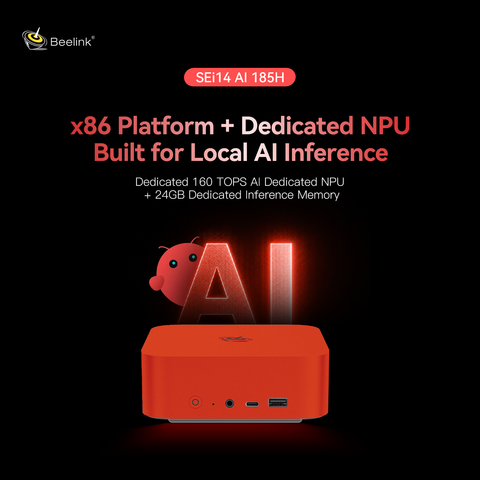 Beelink SEi14 AI Intel® Core™ Ultra 9 185H
