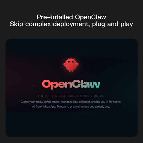 Pre-installed OpenClaw SSD Upgrade Kit