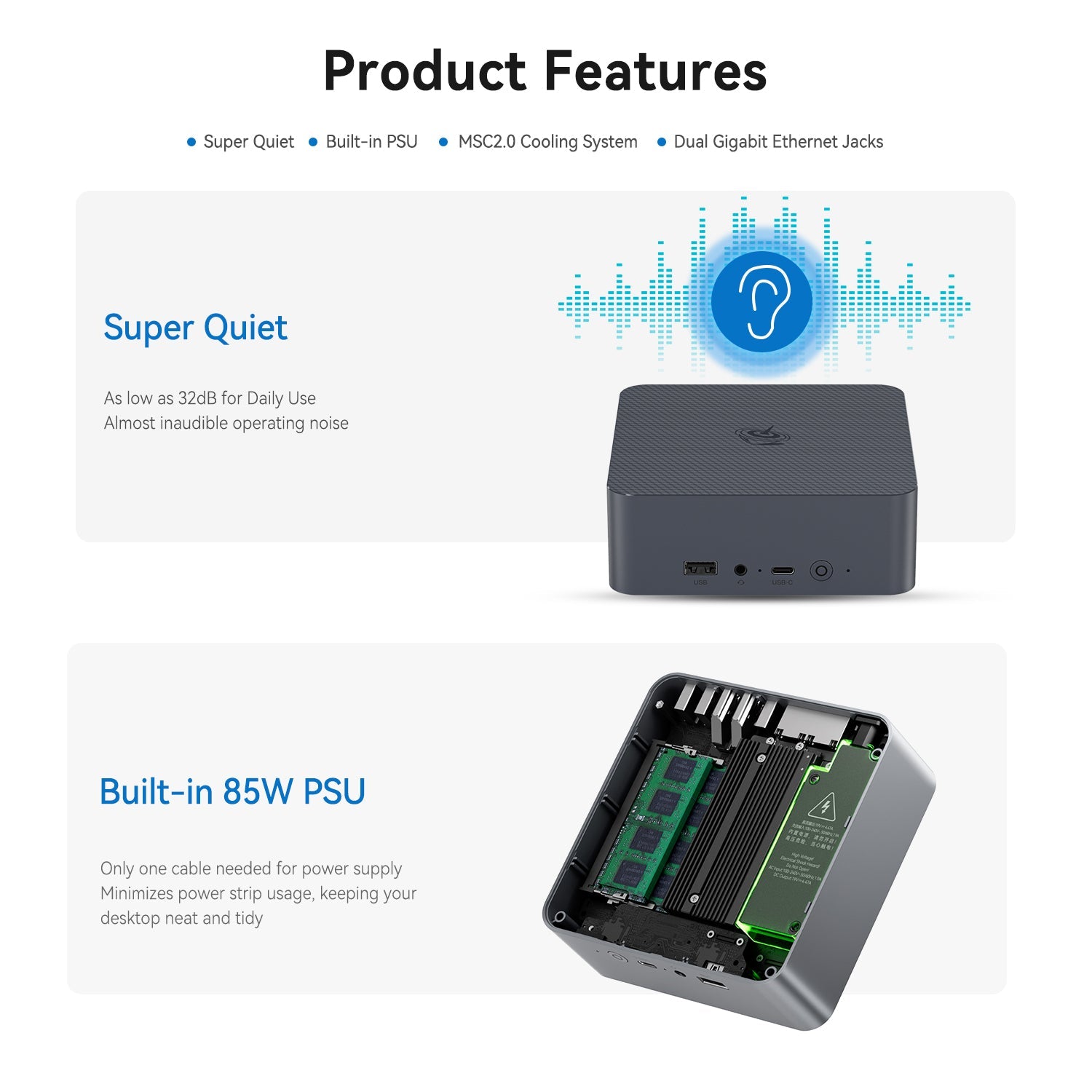 Beelink EQi12 Intel® Core 1235U