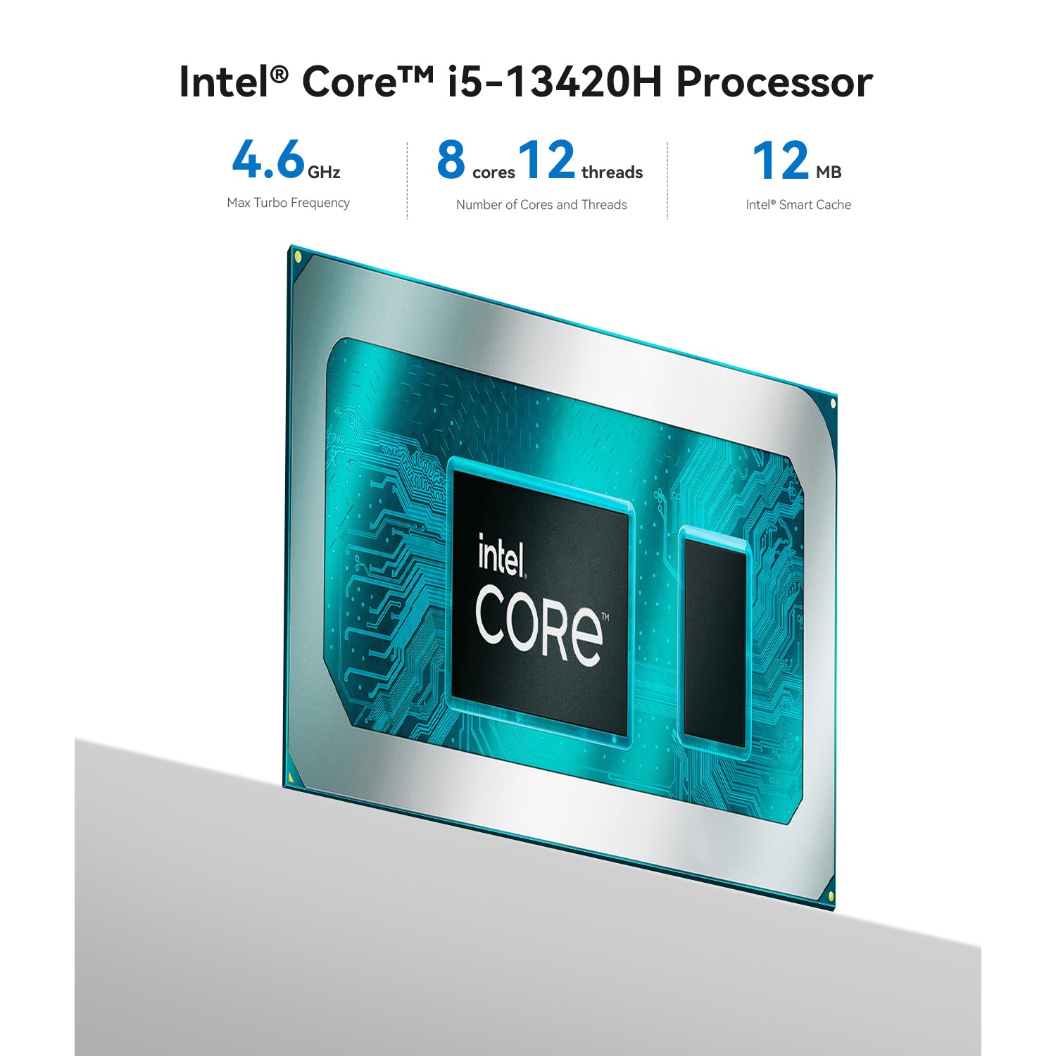 Intel Core i5-13420H 8 Çekirdek 12 Thread