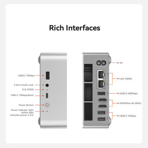 Beelink EQi13 Pro Intel® Core™ 13500H/13620H