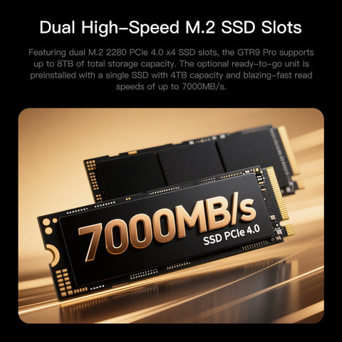Beelink GTR9 Pro AMD Ryzen™ AI Max+ 395 Processor (OpenClaw & Local LLM Pre-installed)