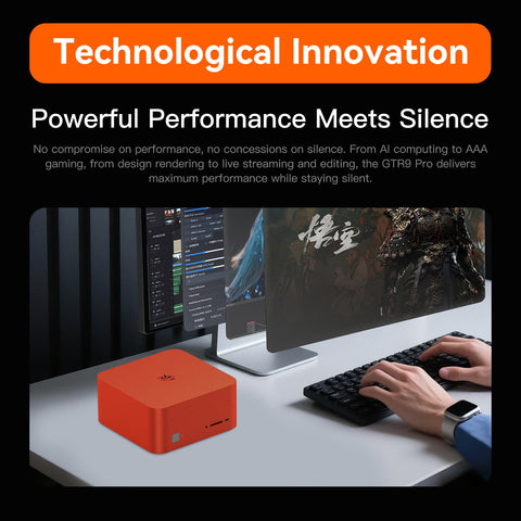 Beelink GTR9 Pro AMD Ryzen™ AI Max+ 395 Processor (OpenClaw & Local LLM Pre-installed)