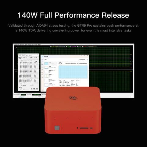 Beelink GTR9 Pro AMD Ryzen™ AI Max+ 395 Processor (OpenClaw & Local LLM Pre-installed)