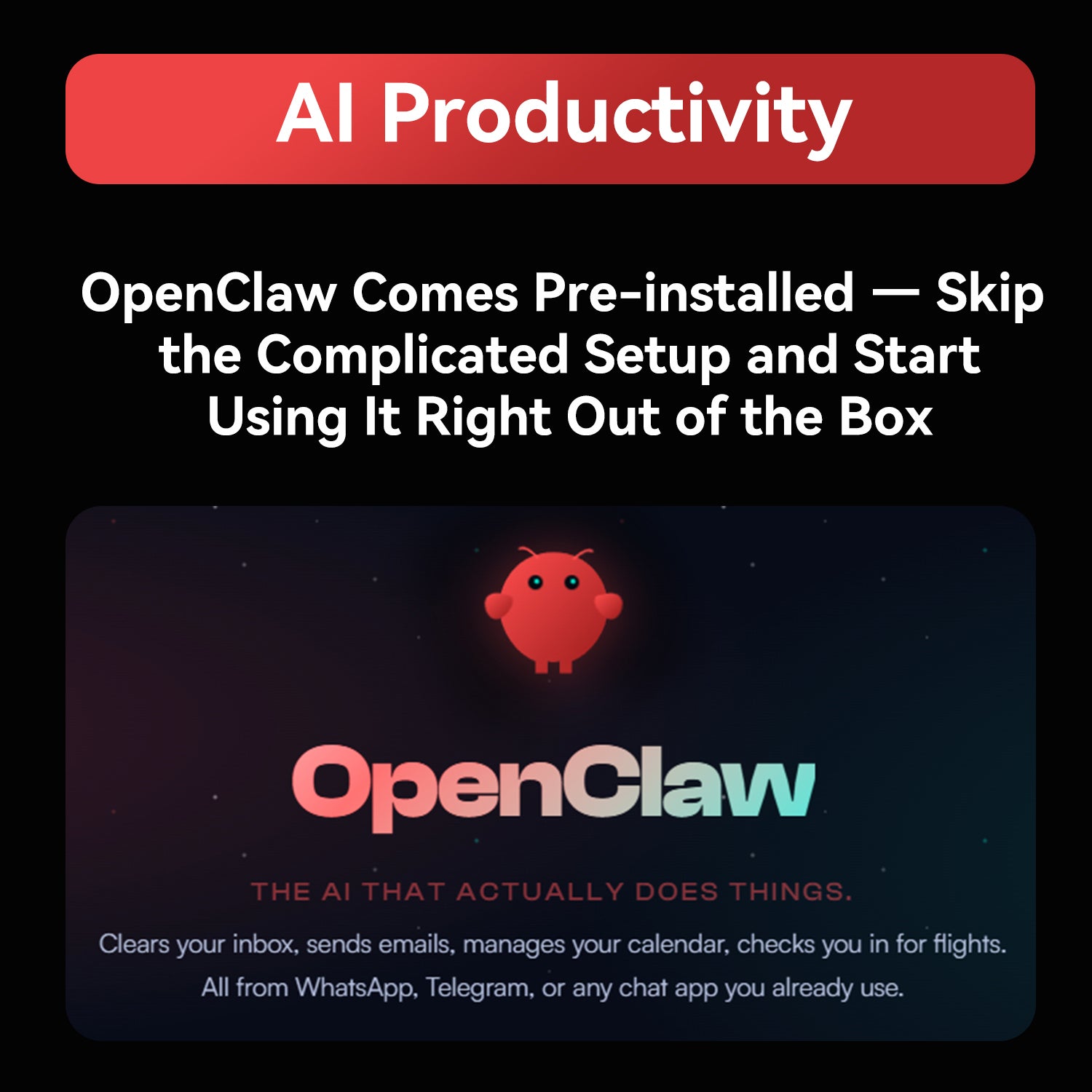 Beelink GTi15 Ultra Intel® Core™ Ultra 9 285H (OpenClaw Pre-Installed)