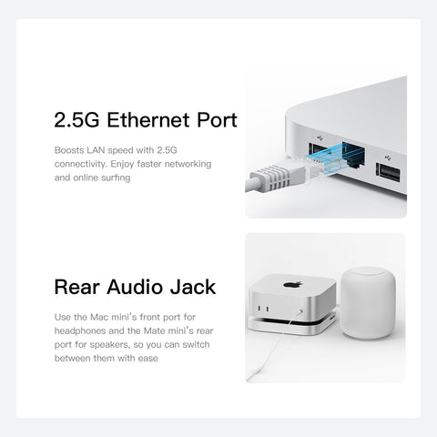 Beelink EX Mate mini 80Gbps Dock for Mac mini M4